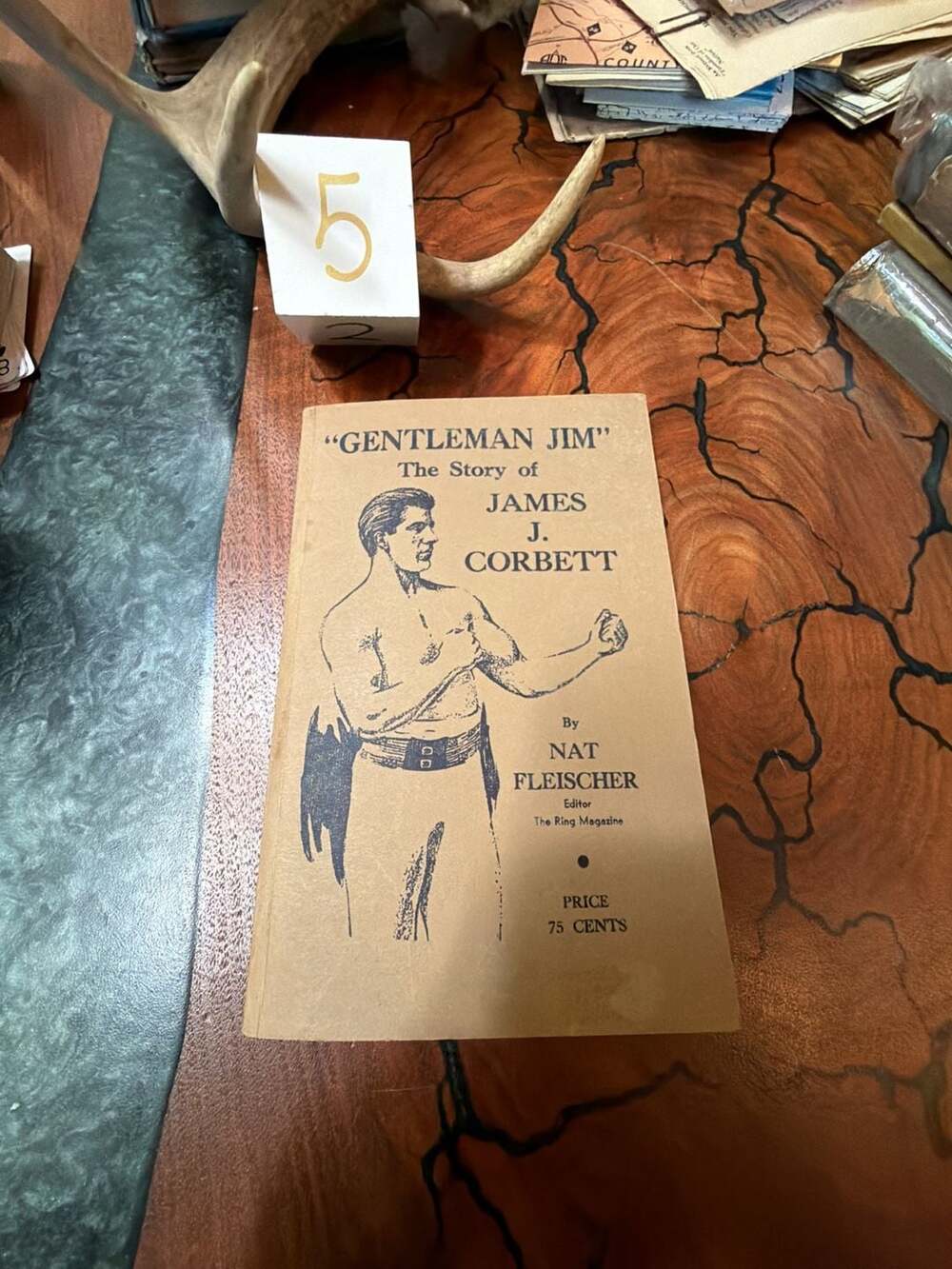 Gentleman Jim: The Story of James J. Corbett by Nat Fleischer (1942)